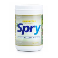 Guma de mestecat Spry, borcan cu 600 tablete, ceai verde