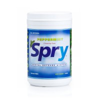 Guma de mestecat Spry borcan cu 600 tablete, menta (peppermint)