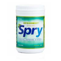 Guma de mestecat Spry, borcan cu 600 tablete, menta creata (spearmint)