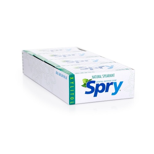 Guma de mestecat SPRY, folie cu 10 tablete x 20 buc., menta creata (spearmint)