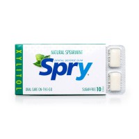 Guma de mestecat SPRY, folie cu 10 tablete, menta (peppermint)