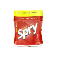 Guma de mestecat Spry Stronger Longer, borcan cu 55 tablete, scortisoara Guma de mestecat Spry Stronger Longer, borcan cu 55 tablete, scortisoara