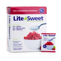 Lite&Sweet, cutie cu 100 pliculete x 4 g. Lite&Sweet, cutie cu 100 pliculete x 4 g.