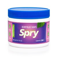 Mints SPRY fructe de padure, borcan 240 buc., 144 g.