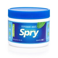 Mints SPRY menta (peppermint), borcan  240 buc., 144 g.