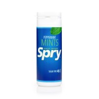 Mints SPRY menta (peppermint), tub cu 45 buc.