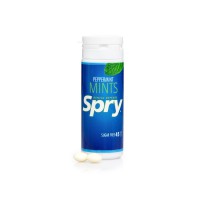 Mints SPRY menta (peppermint), tub cu 45 buc.