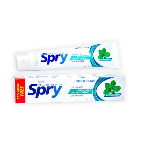 Pasta de dinti SPRY Wintergreen (fara fluor), 141 g.